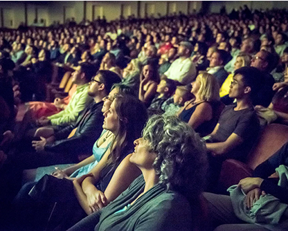 Público no concerto